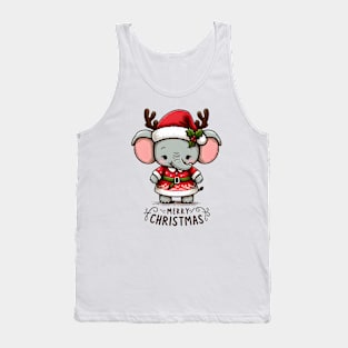 Festive Cartoon Delights: Elevate Your Holidays with Cheerful Animation and Whimsical Characters! Tank Top